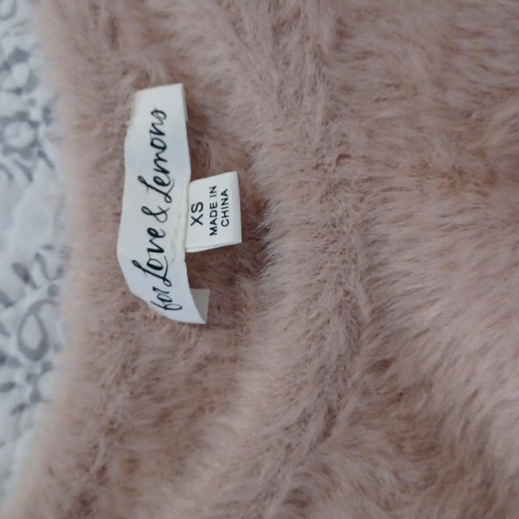 Like new FL&L faux mohair long sleeved sweater. - Picture 4 of 9